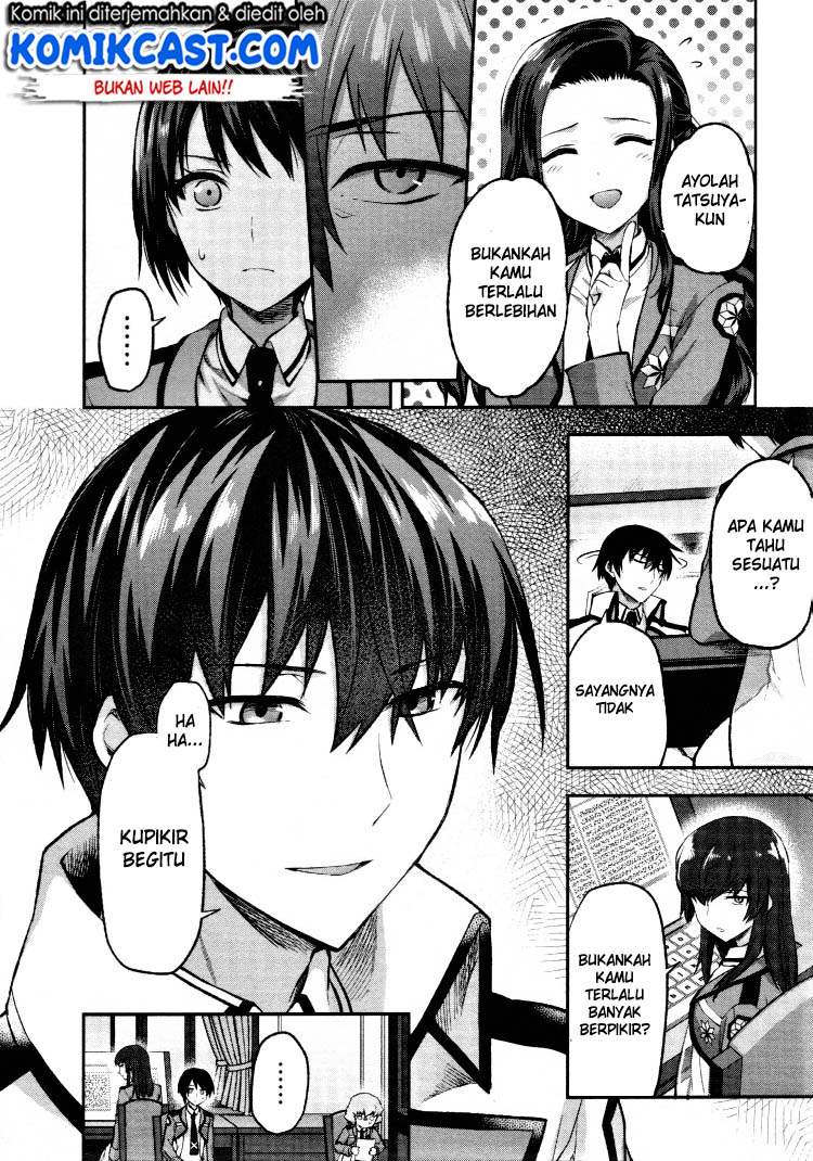 Mahouka Koukou no Rettousei: Kaichou Senkyo-hen Chapter 4 - halaman 9