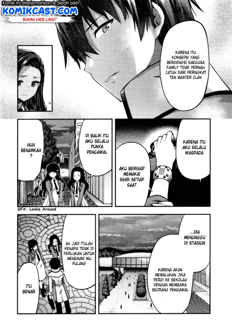 Mahouka Koukou no Rettousei: Kaichou Senkyo-hen Chapter 5 - halaman 14