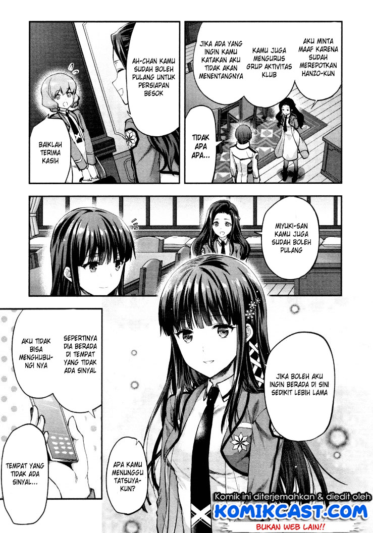 Mahouka Koukou no Rettousei: Kaichou Senkyo-hen Chapter 5 - halaman 4