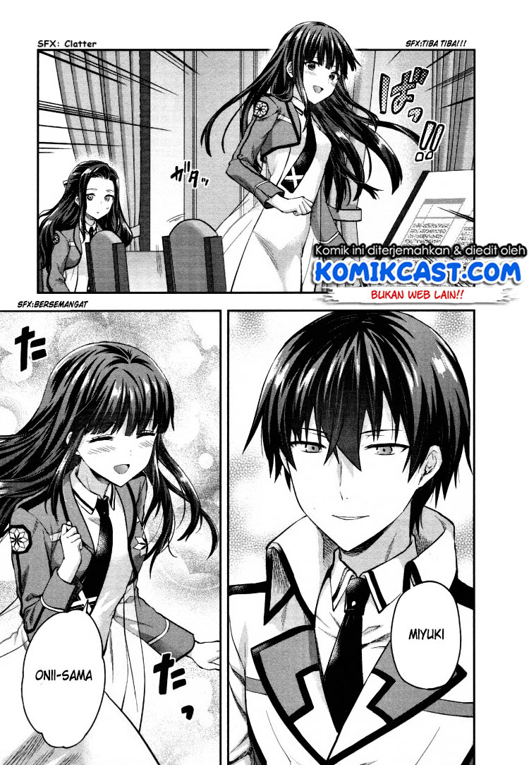 Mahouka Koukou no Rettousei: Kaichou Senkyo-hen Chapter 5 - halaman 6