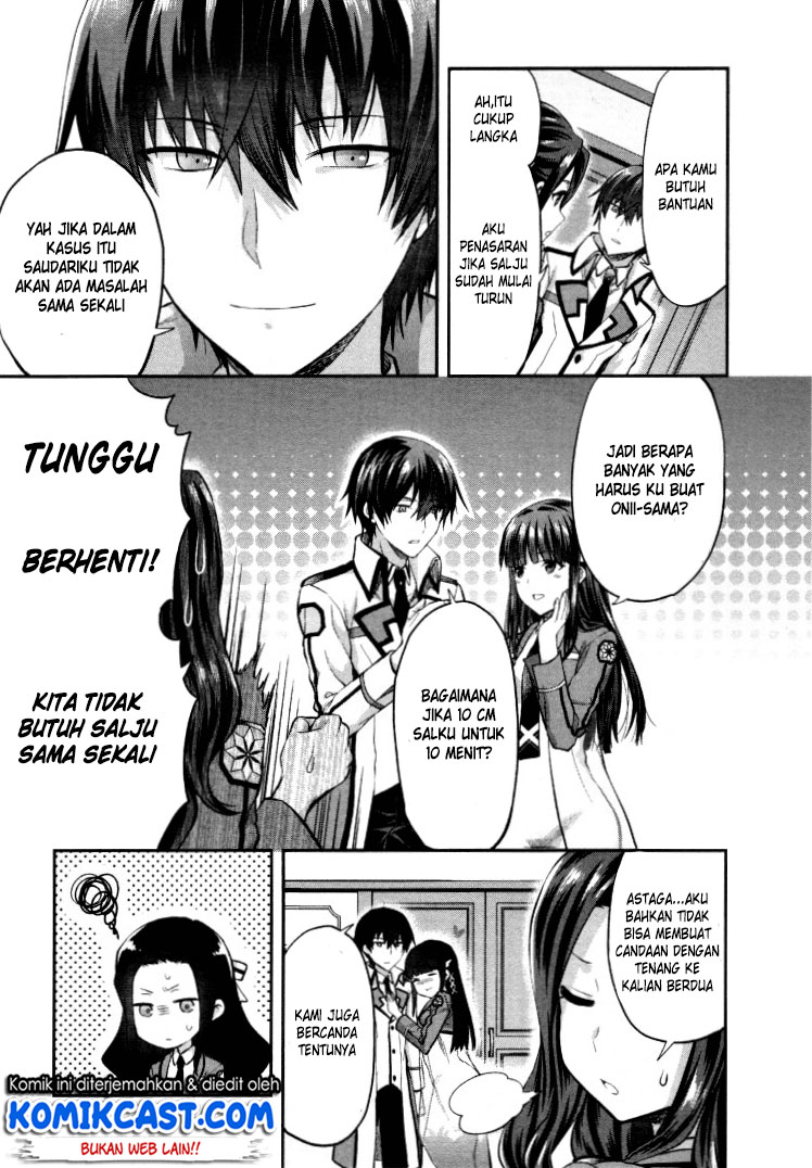 Mahouka Koukou no Rettousei: Kaichou Senkyo-hen Chapter 5 - halaman 8