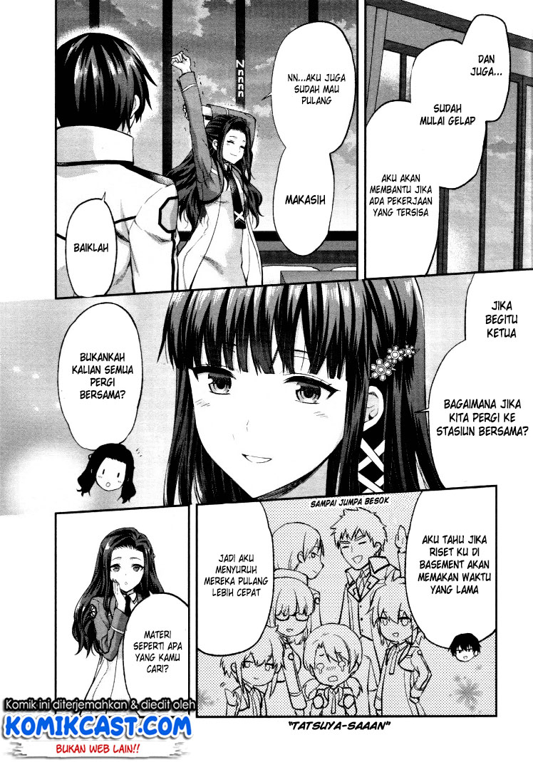 Mahouka Koukou no Rettousei: Kaichou Senkyo-hen Chapter 5 - halaman 9