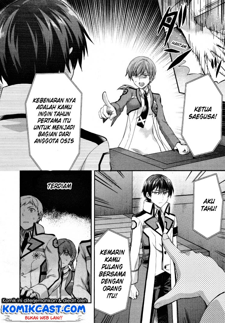 Mahouka Koukou no Rettousei: Kaichou Senkyo-hen Chapter 6 - halaman 11