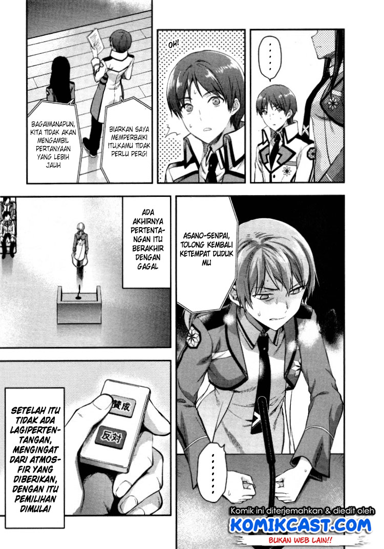 Mahouka Koukou no Rettousei: Kaichou Senkyo-hen Chapter 6 - halaman 14
