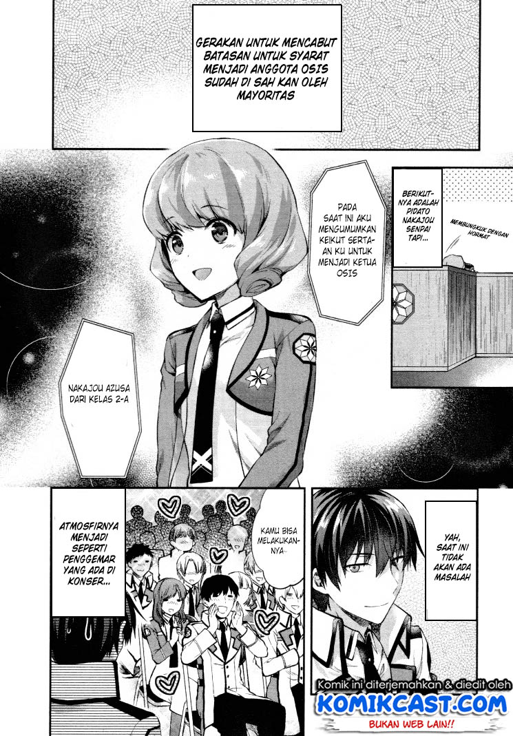 Mahouka Koukou no Rettousei: Kaichou Senkyo-hen Chapter 6 - halaman 15