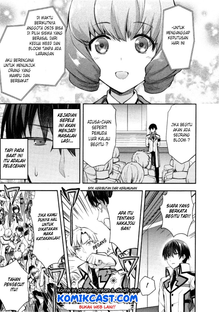 Mahouka Koukou no Rettousei: Kaichou Senkyo-hen Chapter 6 - halaman 16