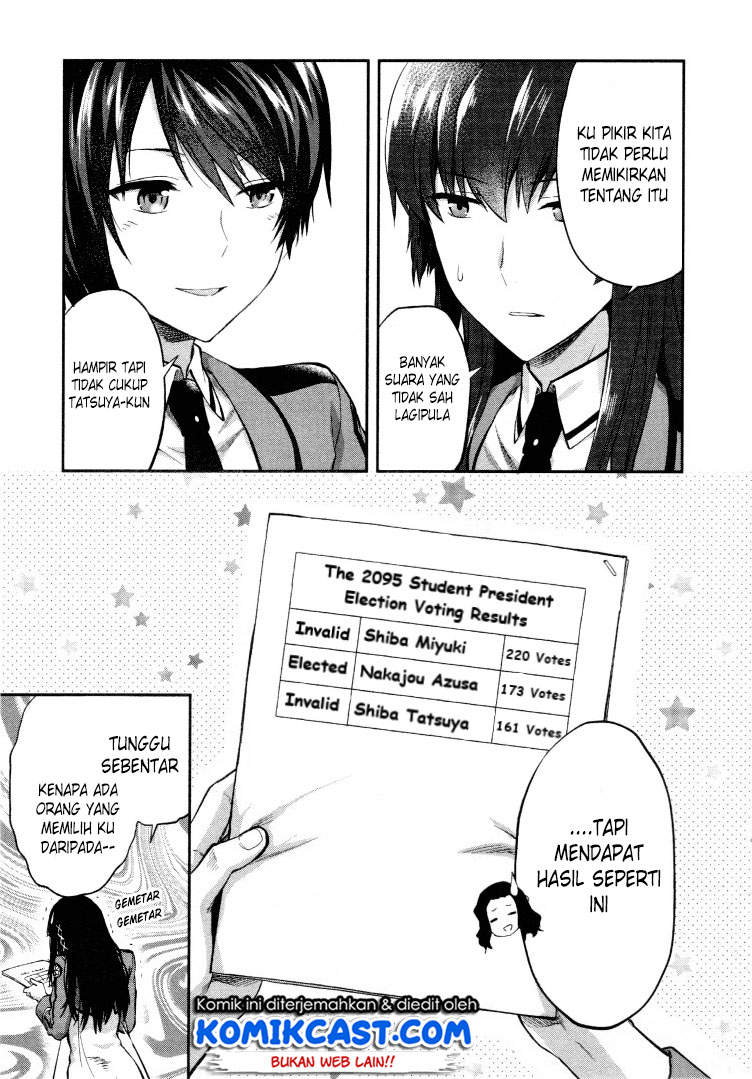 Mahouka Koukou no Rettousei: Kaichou Senkyo-hen Chapter 6 - halaman 24