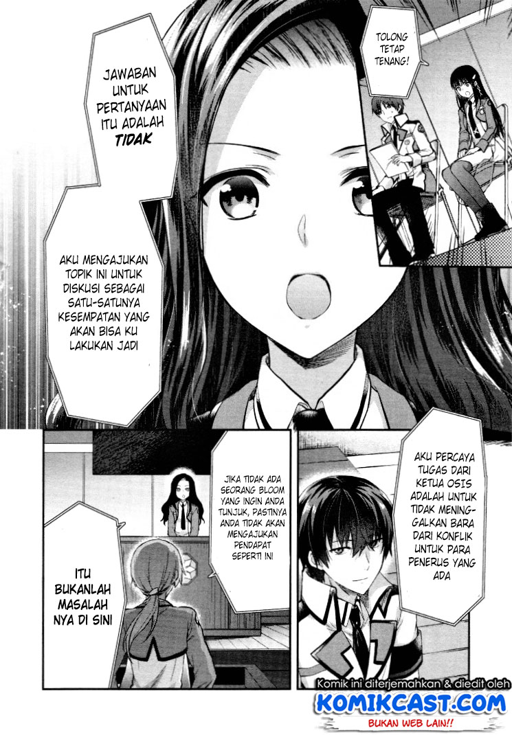 Mahouka Koukou no Rettousei: Kaichou Senkyo-hen Chapter 6 - halaman 9
