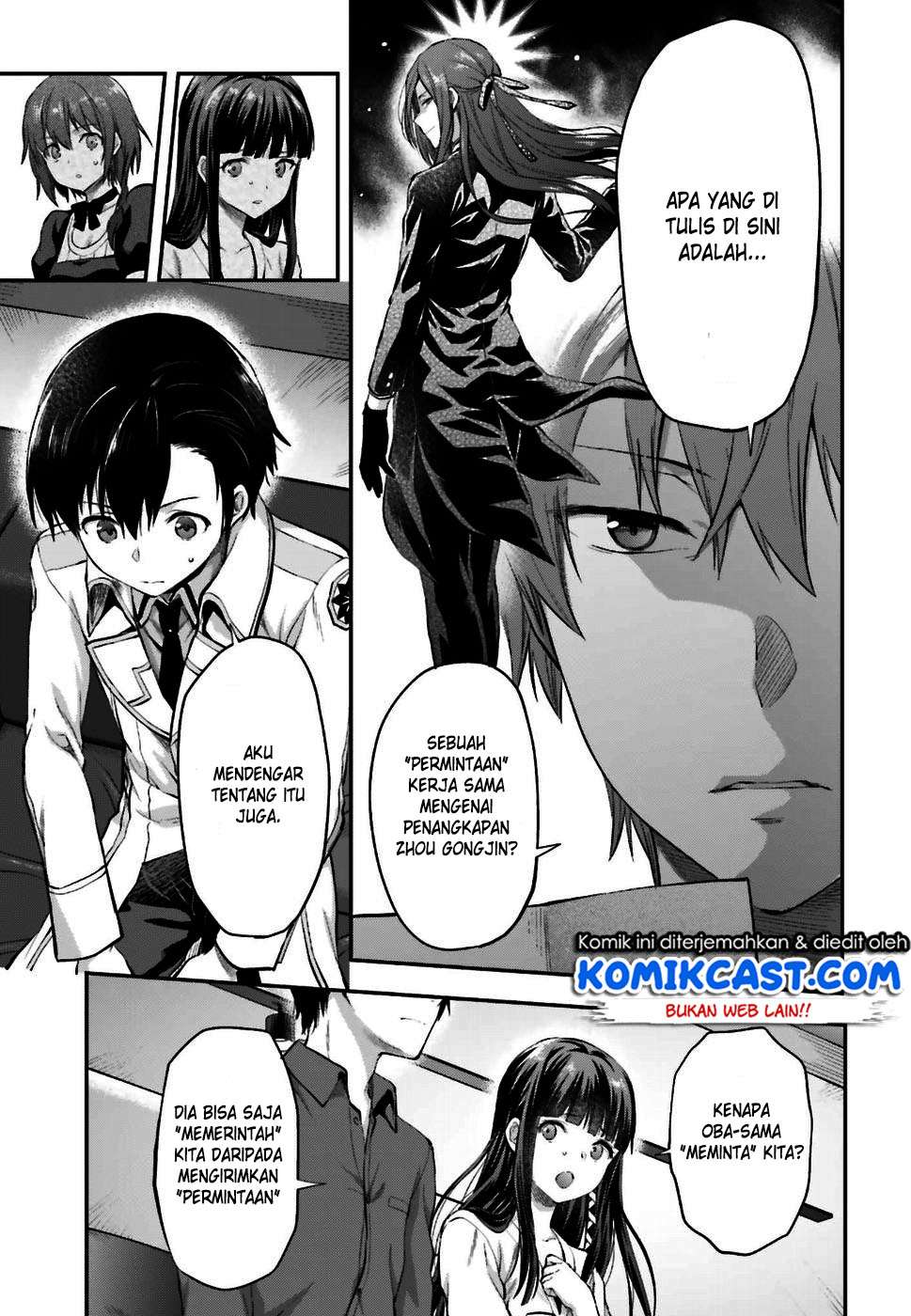 Mahouka Koukou no Rettousei: Koto Nairan-hen Chapter 1 - halaman 16