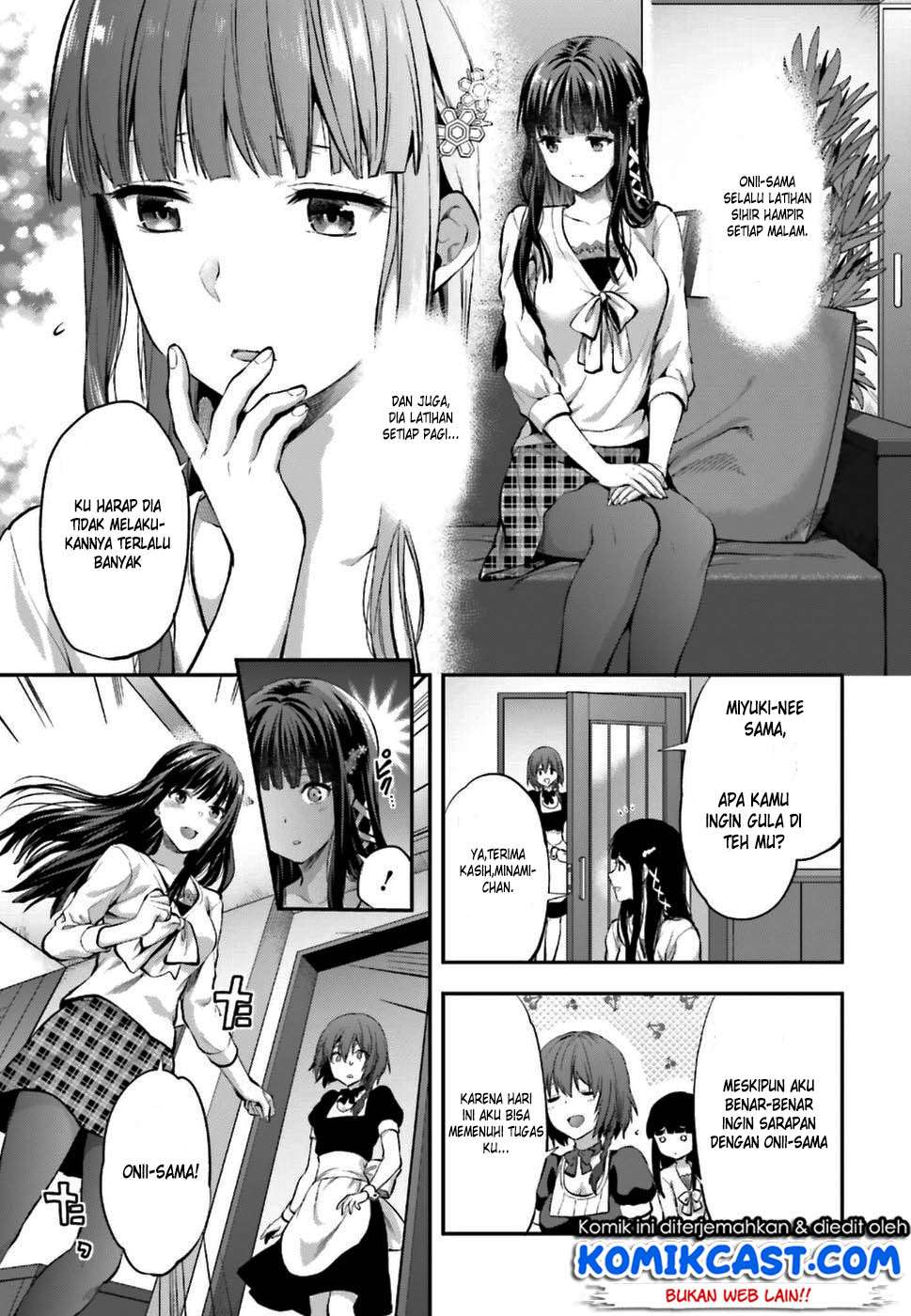 Mahouka Koukou no Rettousei: Koto Nairan-hen Chapter 1 - halaman 6