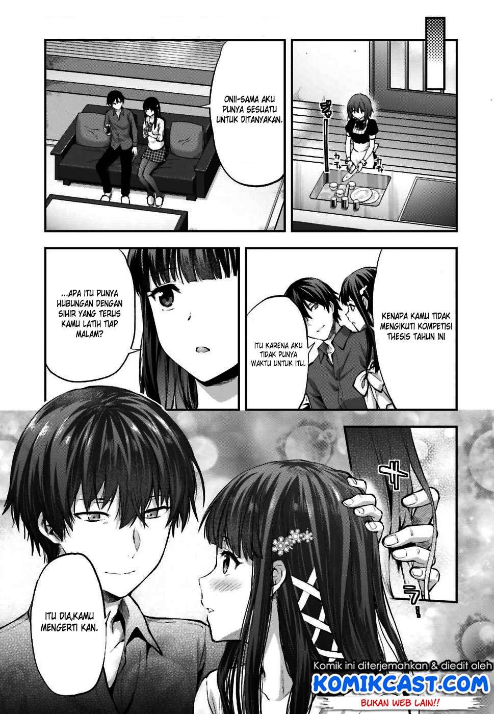Mahouka Koukou no Rettousei: Koto Nairan-hen Chapter 1 - halaman 8