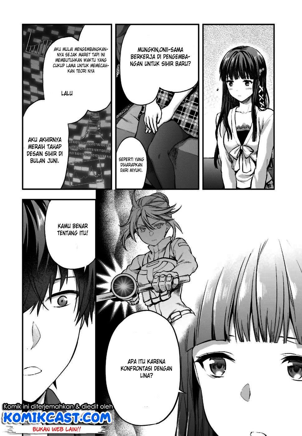 Mahouka Koukou no Rettousei: Koto Nairan-hen Chapter 1 - halaman 9