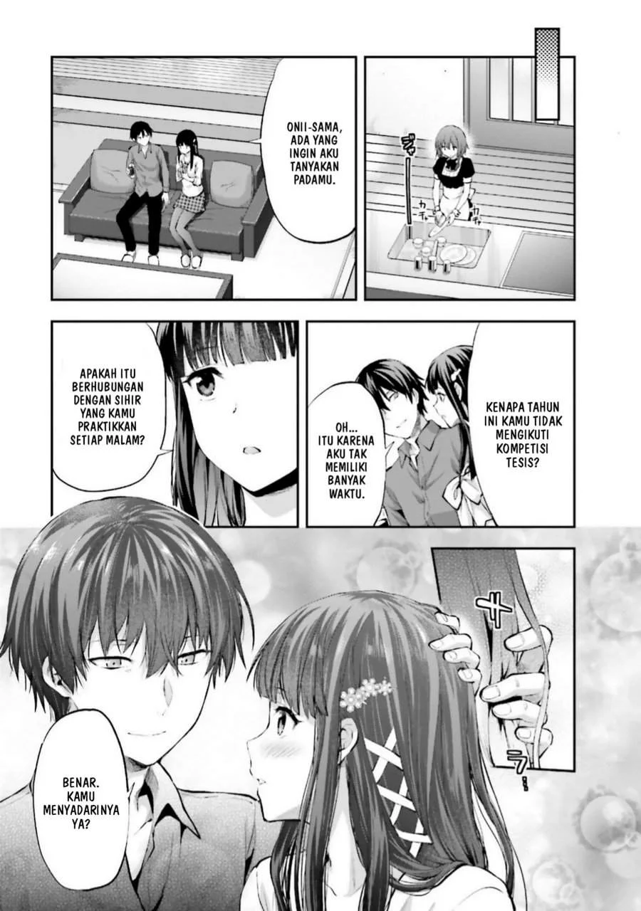Mahouka Koukou no Rettousei Nama Koto Nairan-hen Chapter 1 - halaman 10