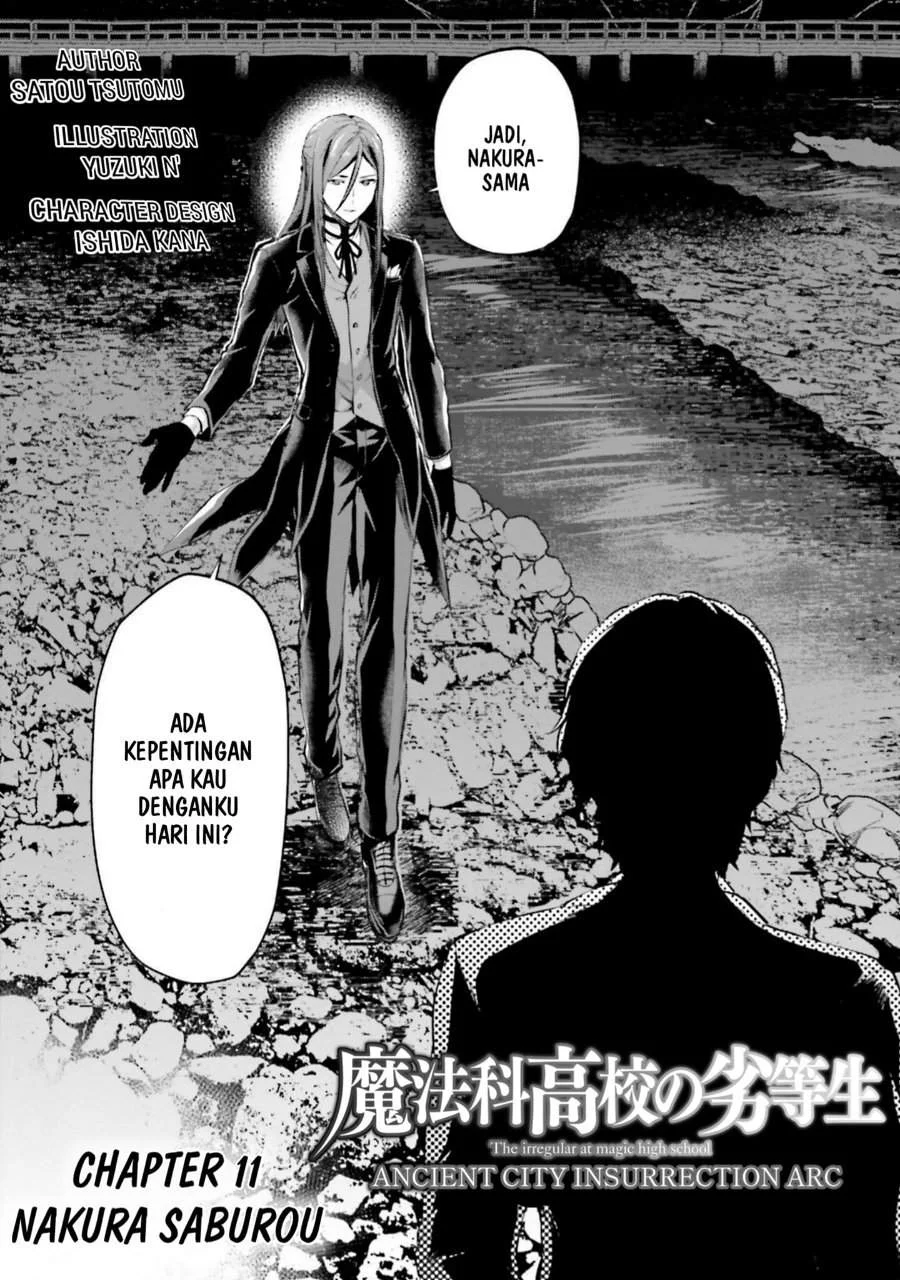 Mahouka Koukou no Rettousei Nama Koto Nairan-hen Chapter 11 - halaman 2