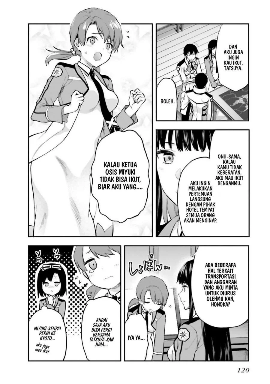 Mahouka Koukou no Rettousei Nama Koto Nairan-hen Chapter 12 - halaman 8