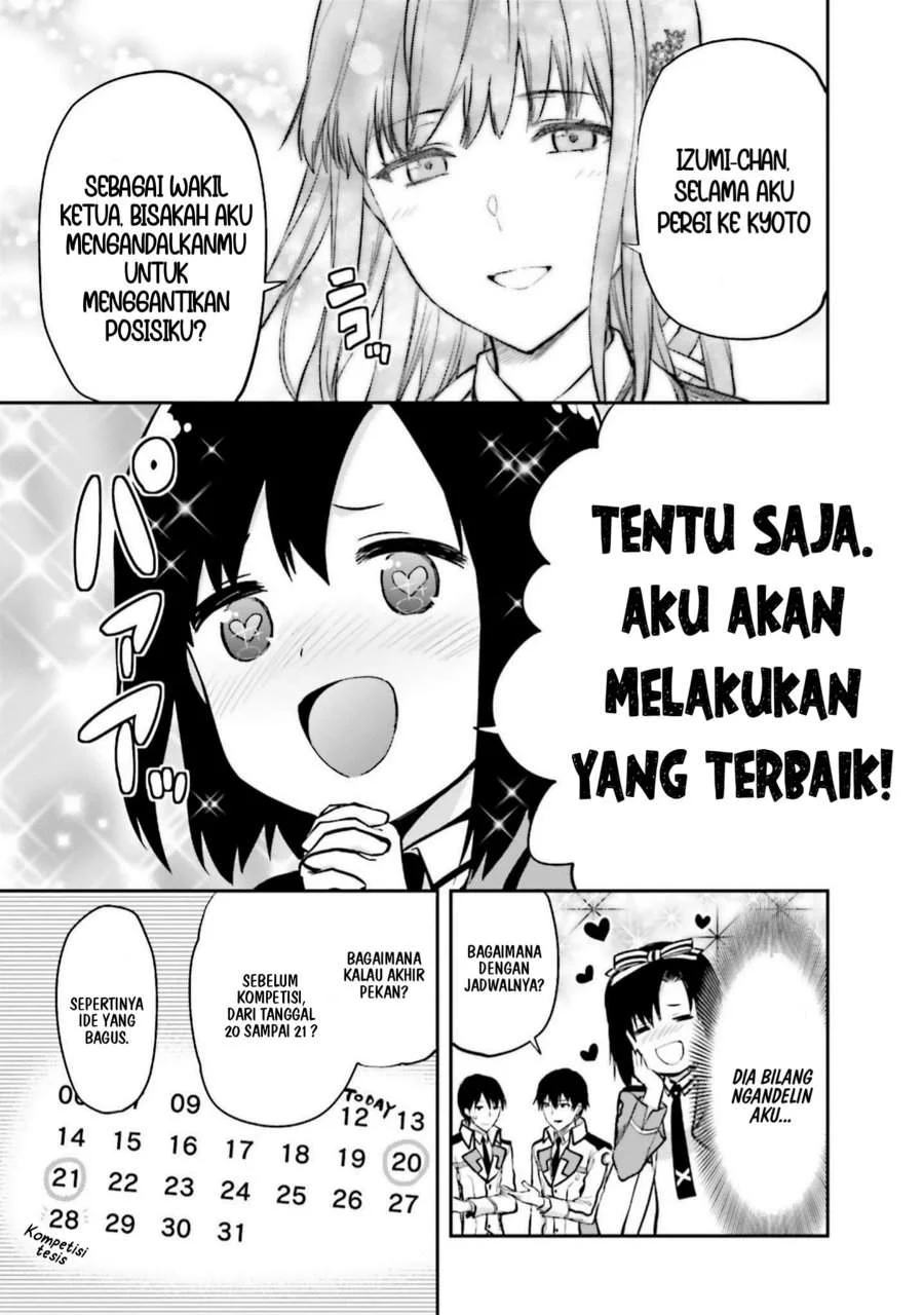 Mahouka Koukou no Rettousei Nama Koto Nairan-hen Chapter 12 - halaman 9