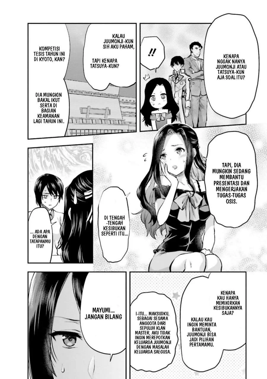 Mahouka Koukou no Rettousei Nama Koto Nairan-hen Chapter 13 - halaman 8
