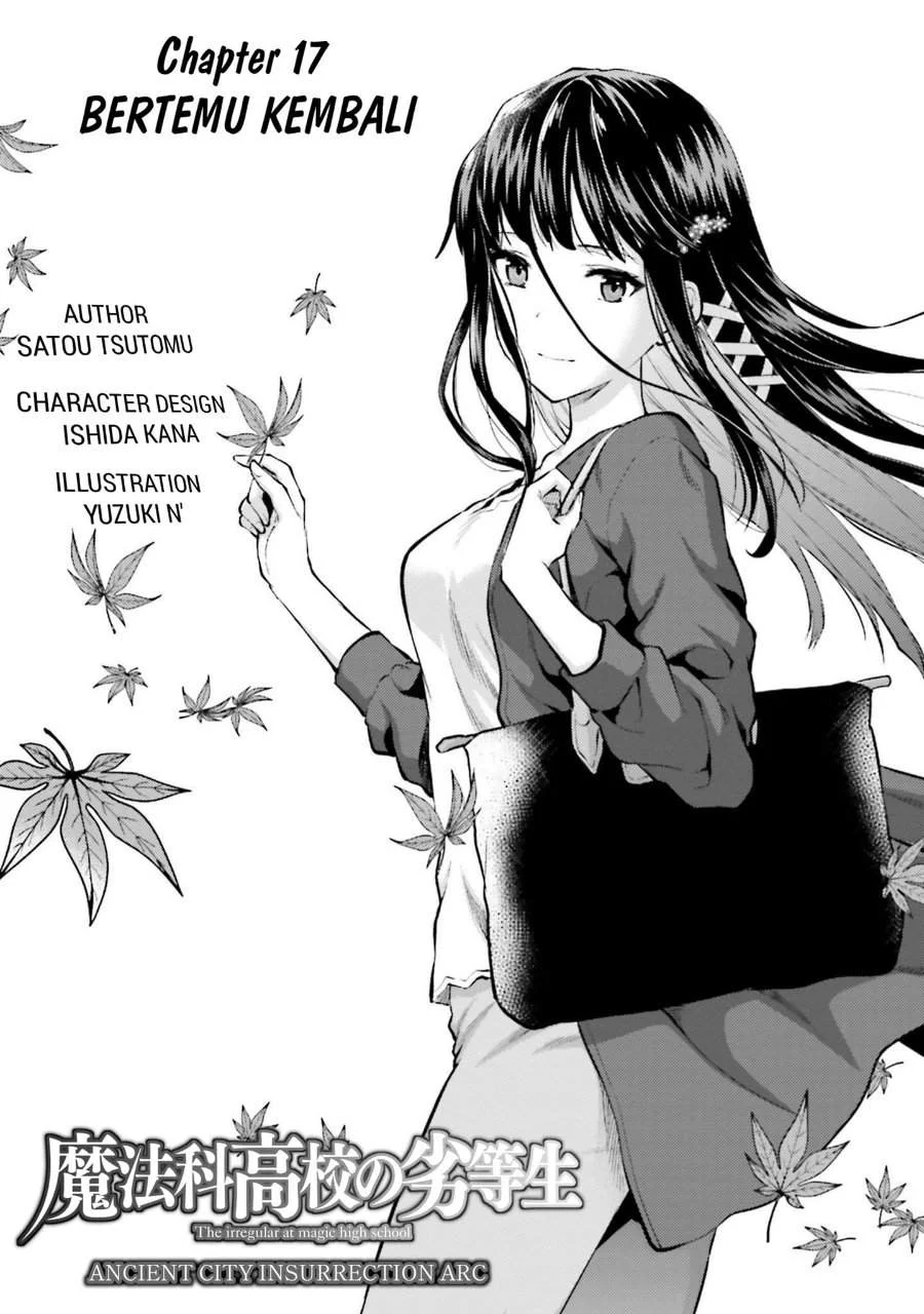 Mahouka Koukou no Rettousei Nama Koto Nairan-hen Chapter 17 - halaman 1