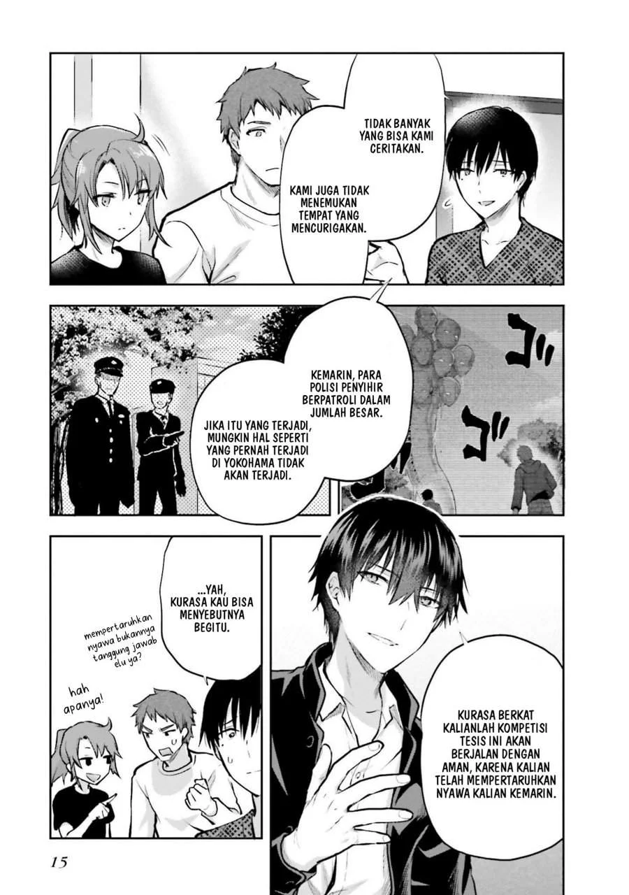 Mahouka Koukou no Rettousei Nama Koto Nairan-hen Chapter 28 - halaman 16