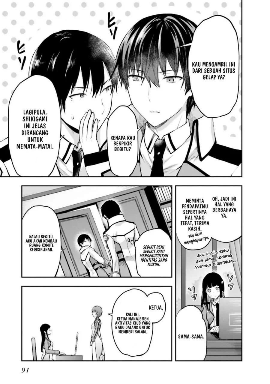 Mahouka Koukou no Rettousei Nama Koto Nairan-hen Chapter 4 - halaman 18