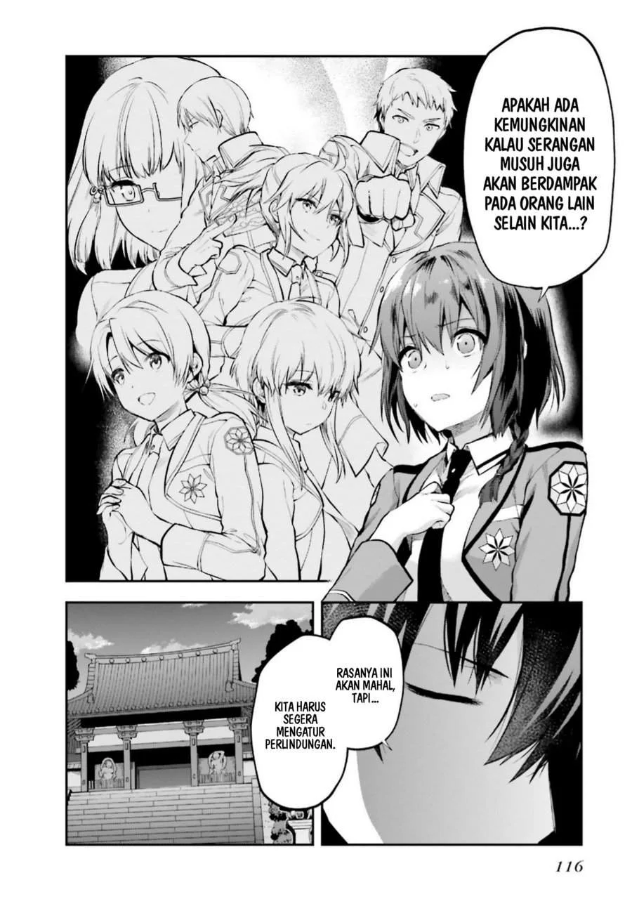 Mahouka Koukou no Rettousei Nama Koto Nairan-hen Chapter 5 - halaman 22