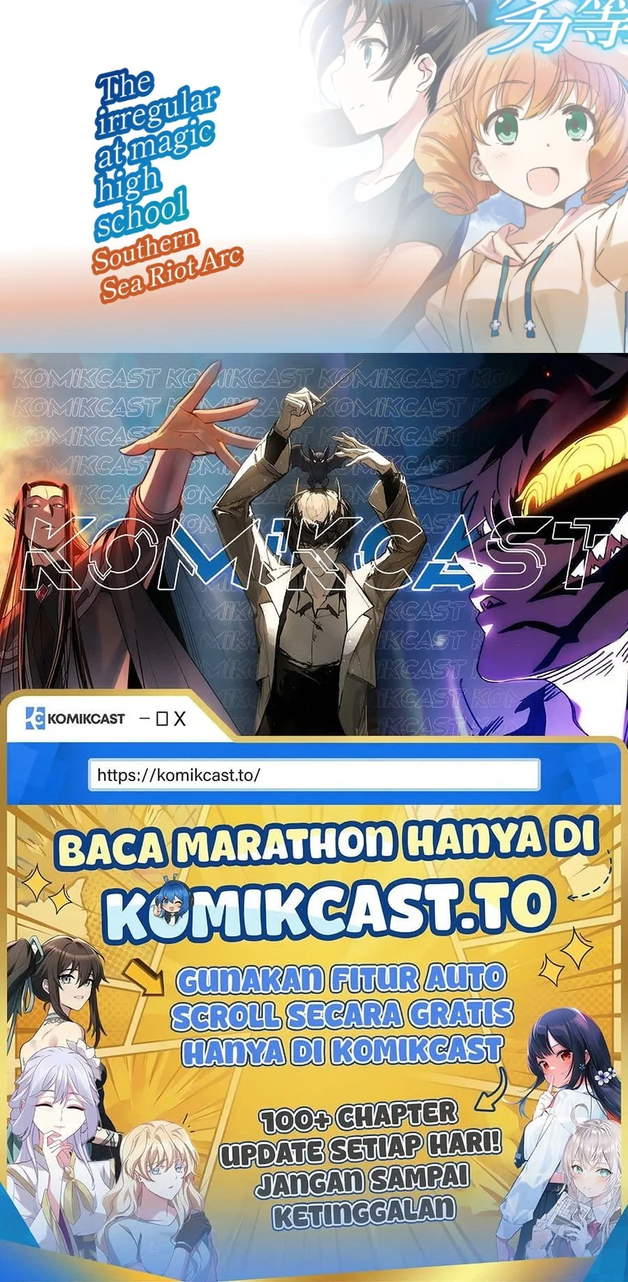 Mahouka Koukou no Rettousei: Nankai Soujou-hen Chapter 2 - halaman 26