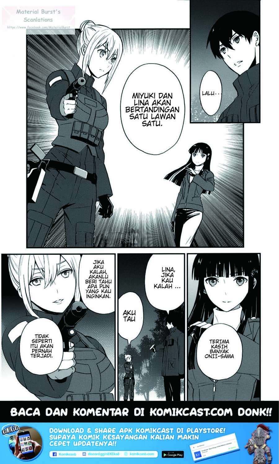 Mahouka Koukou no Rettousei: Raihousha-hen Chapter 10 - halaman 33