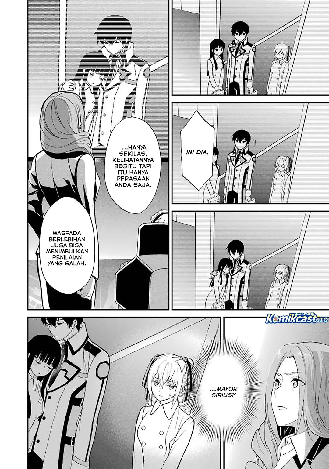 Mahouka Koukou no Rettousei: Raihousha-hen Chapter 20 - halaman 5