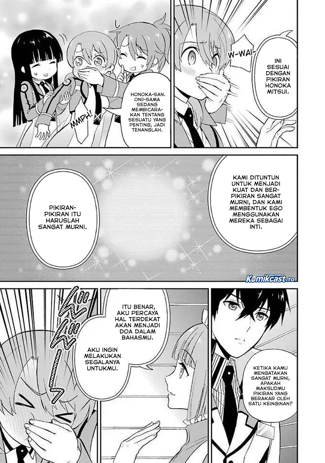 Mahouka Koukou no Rettousei: Raihousha-hen Chapter 22 - halaman 10
