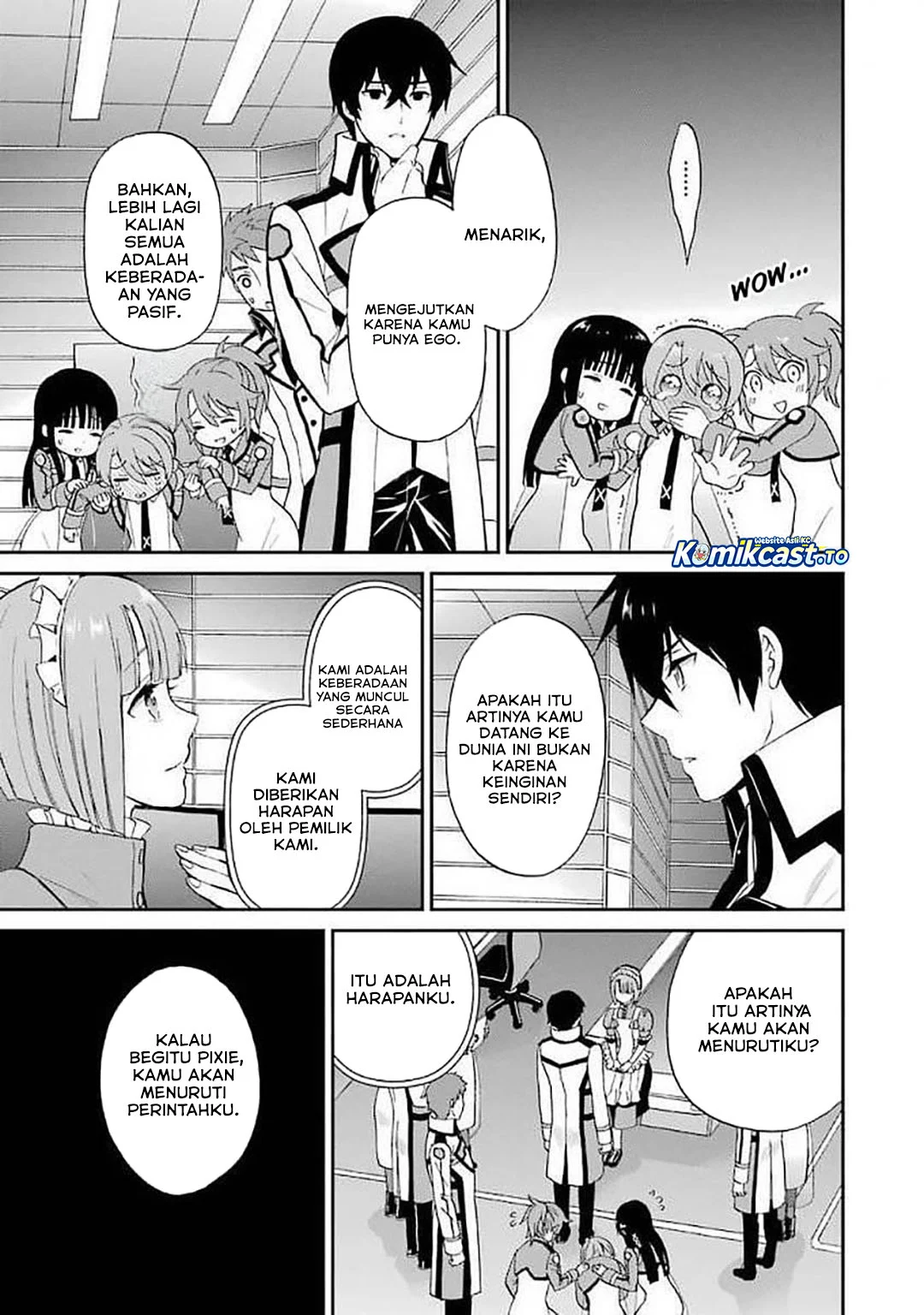 Mahouka Koukou no Rettousei: Raihousha-hen Chapter 22 - halaman 12