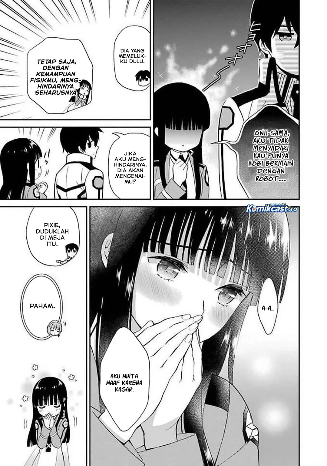 Mahouka Koukou no Rettousei: Raihousha-hen Chapter 22 - halaman 2