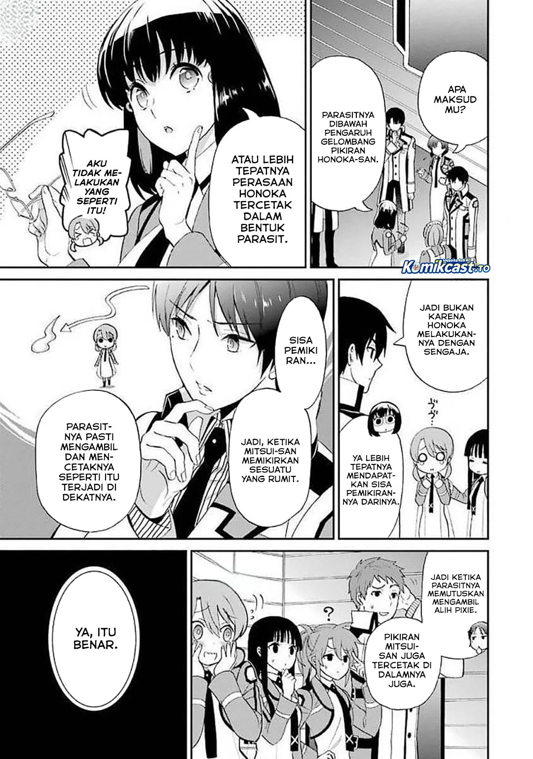 Mahouka Koukou no Rettousei: Raihousha-hen Chapter 22 - halaman 6