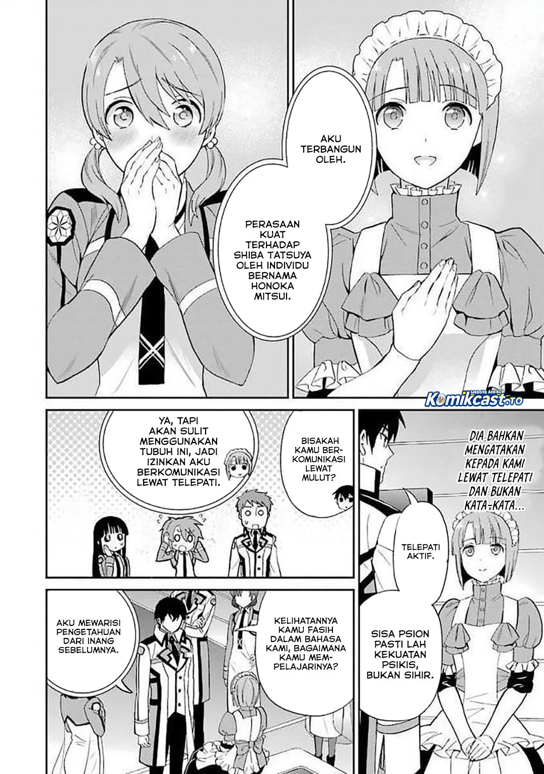 Mahouka Koukou no Rettousei: Raihousha-hen Chapter 22 - halaman 7