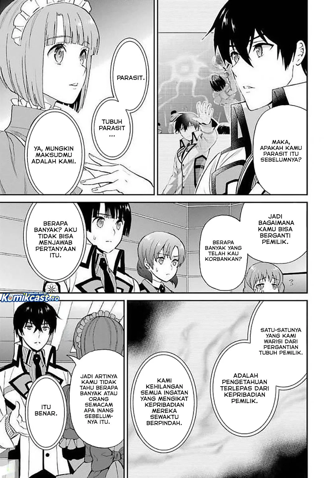 Mahouka Koukou no Rettousei: Raihousha-hen Chapter 22 - halaman 8