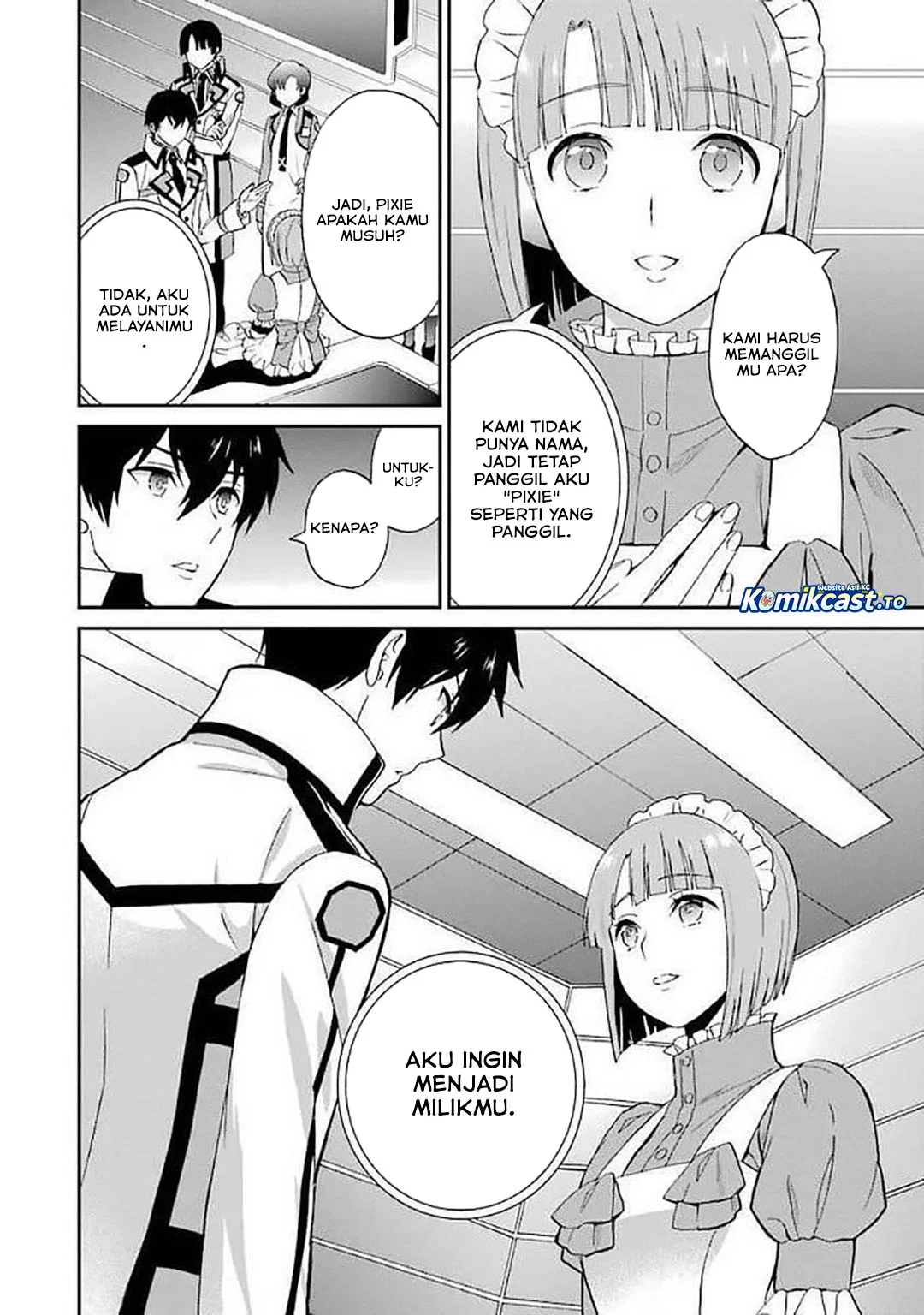 Mahouka Koukou no Rettousei: Raihousha-hen Chapter 22 - halaman 9
