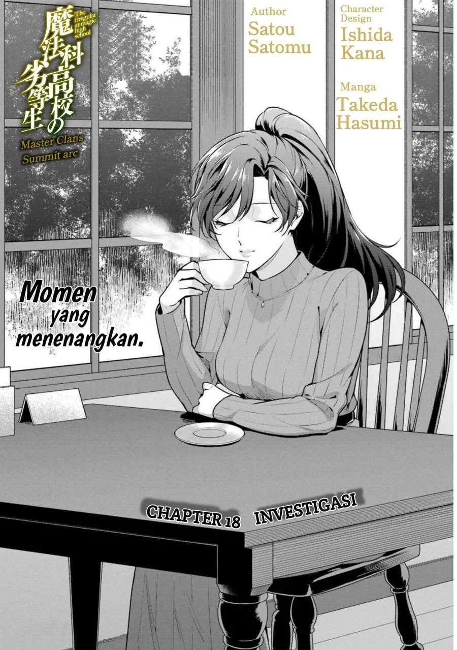 Mahouka Koukou no Rettousei: Shizoku Kaigi-hen Chapter 18 - halaman 1