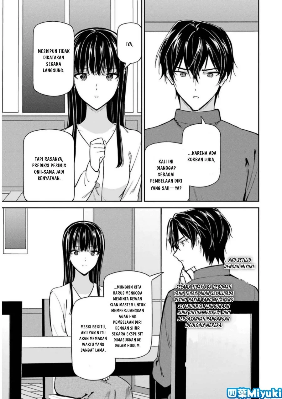 Mahouka Koukou no Rettousei: Shizoku Kaigi-hen Chapter 34 - halaman 12