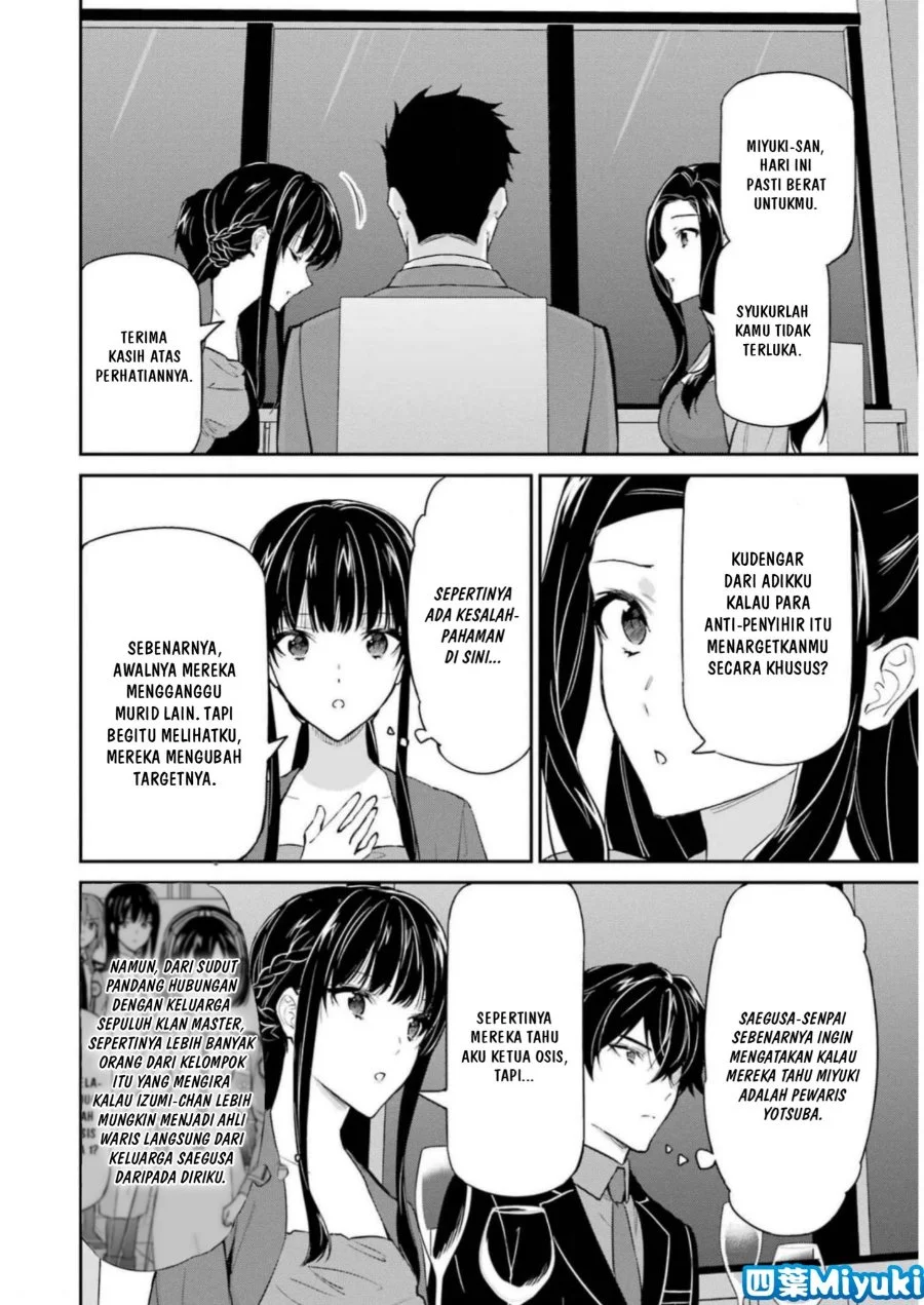 Mahouka Koukou no Rettousei: Shizoku Kaigi-hen Chapter 39 - halaman 34