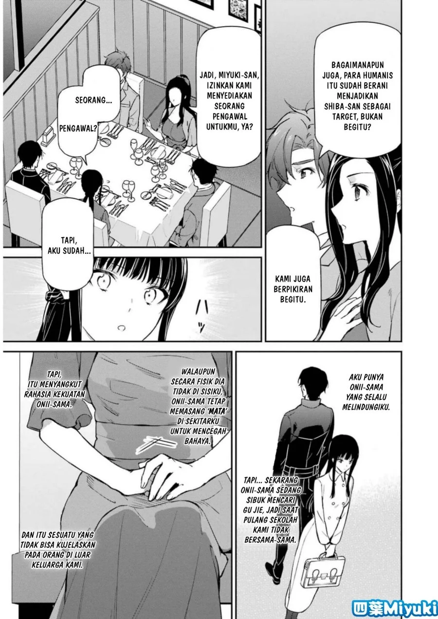 Mahouka Koukou no Rettousei: Shizoku Kaigi-hen Chapter 39 - halaman 35
