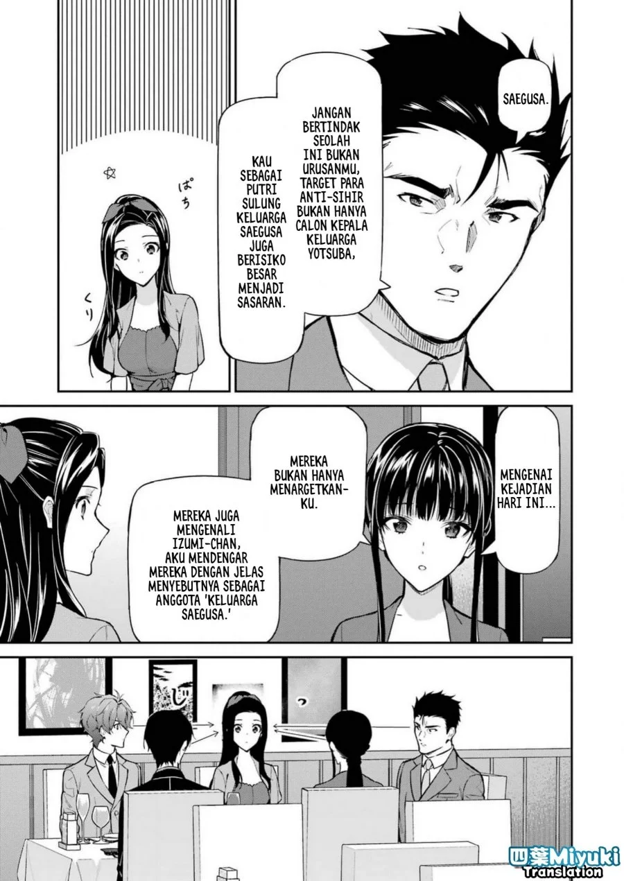 Mahouka Koukou no Rettousei: Shizoku Kaigi-hen Chapter 40 - halaman 8