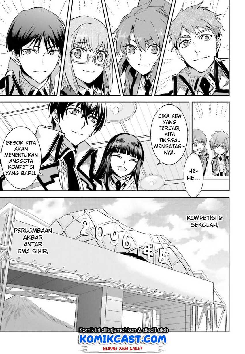 Mahouka Koukou no Rettousei: Steeplechase-hen Chapter 1 - halaman 37