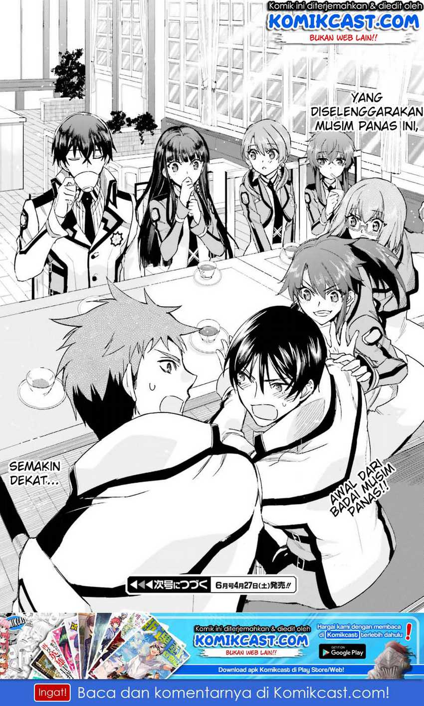 Mahouka Koukou no Rettousei: Steeplechase-hen Chapter 1 - halaman 38