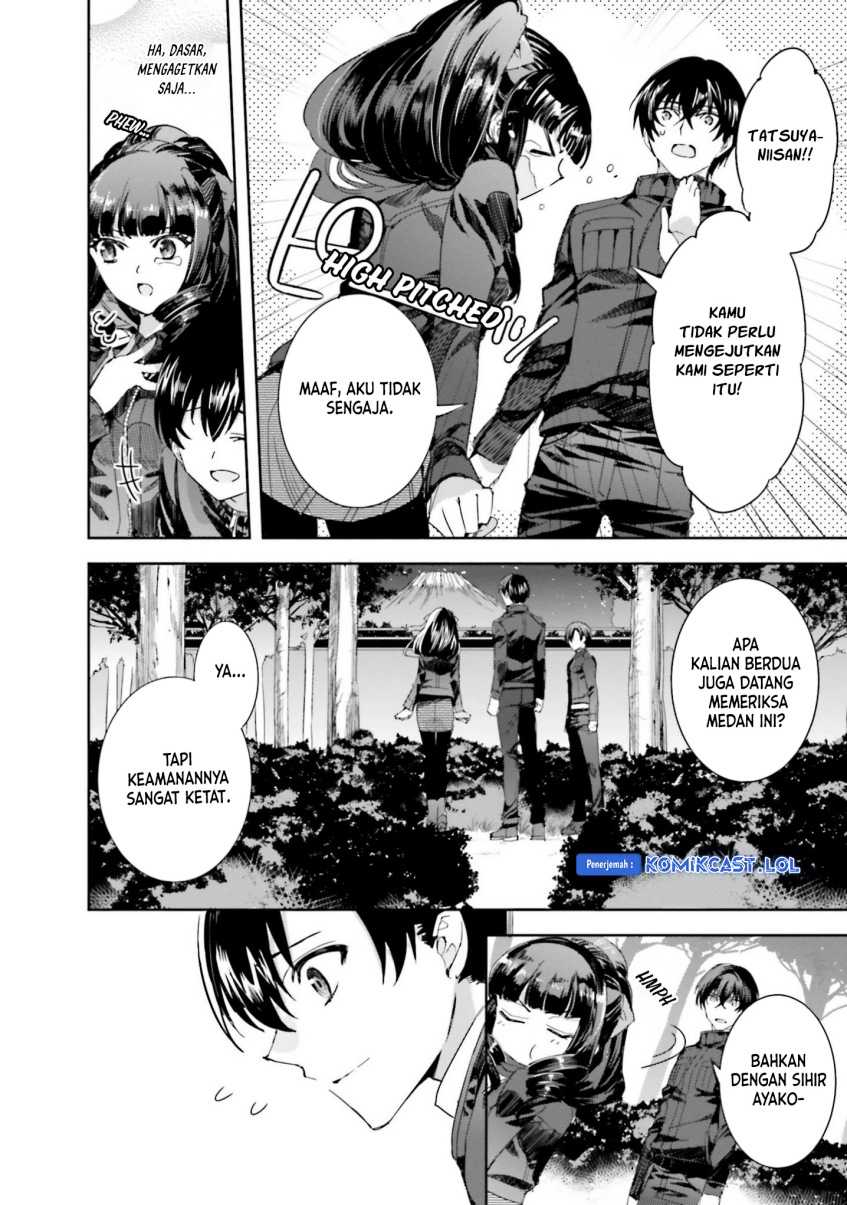Mahouka Koukou no Rettousei: Steeplechase-hen Chapter 10 - halaman 14