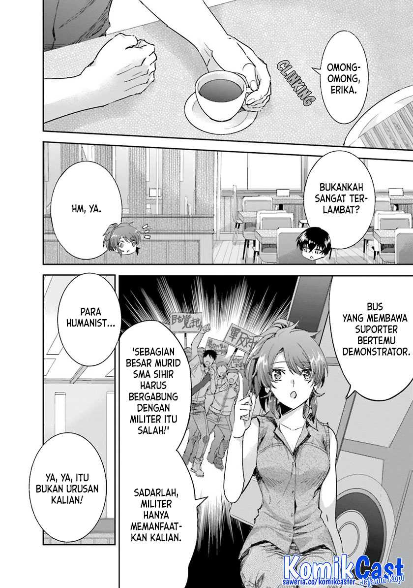 Mahouka Koukou no Rettousei: Steeplechase-hen Chapter 11 - halaman 11