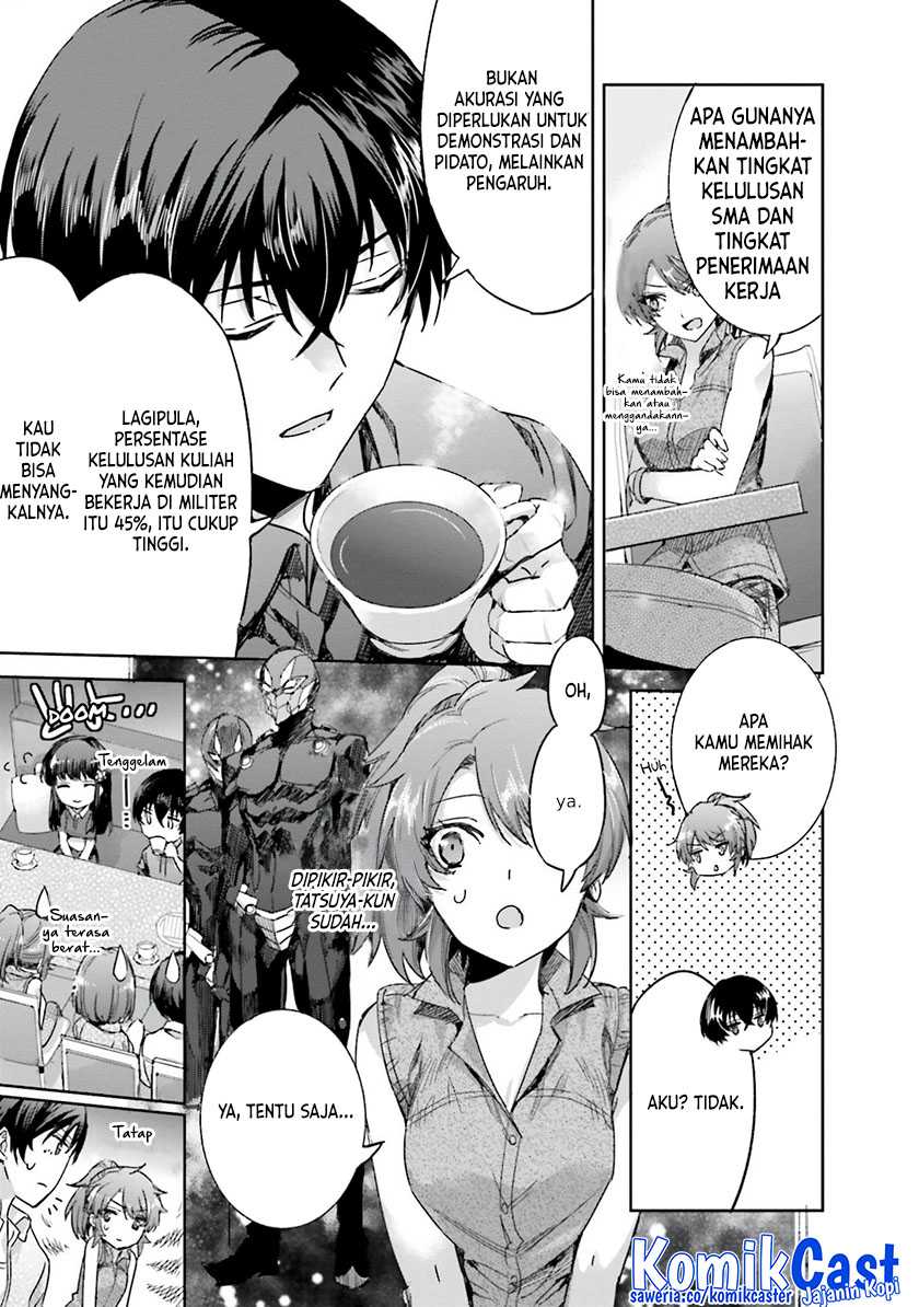 Mahouka Koukou no Rettousei: Steeplechase-hen Chapter 11 - halaman 12