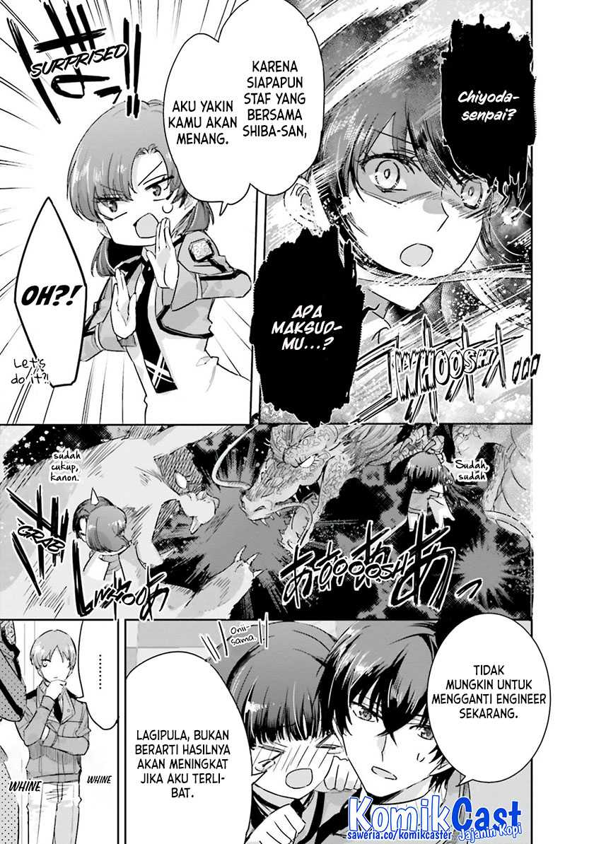 Mahouka Koukou no Rettousei: Steeplechase-hen Chapter 11 - halaman 27
