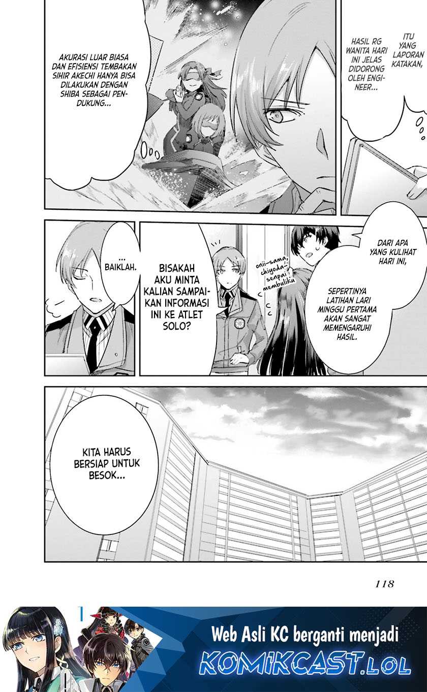 Mahouka Koukou no Rettousei: Steeplechase-hen Chapter 11 - halaman 28