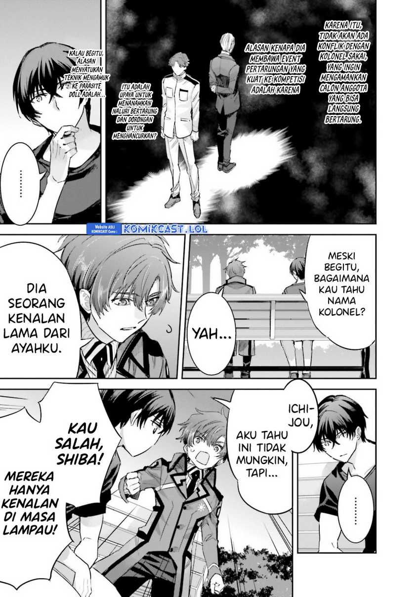Mahouka Koukou no Rettousei: Steeplechase-hen Chapter 13 - halaman 22