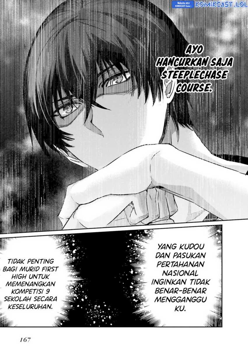 Mahouka Koukou no Rettousei: Steeplechase-hen Chapter 13 - halaman 24