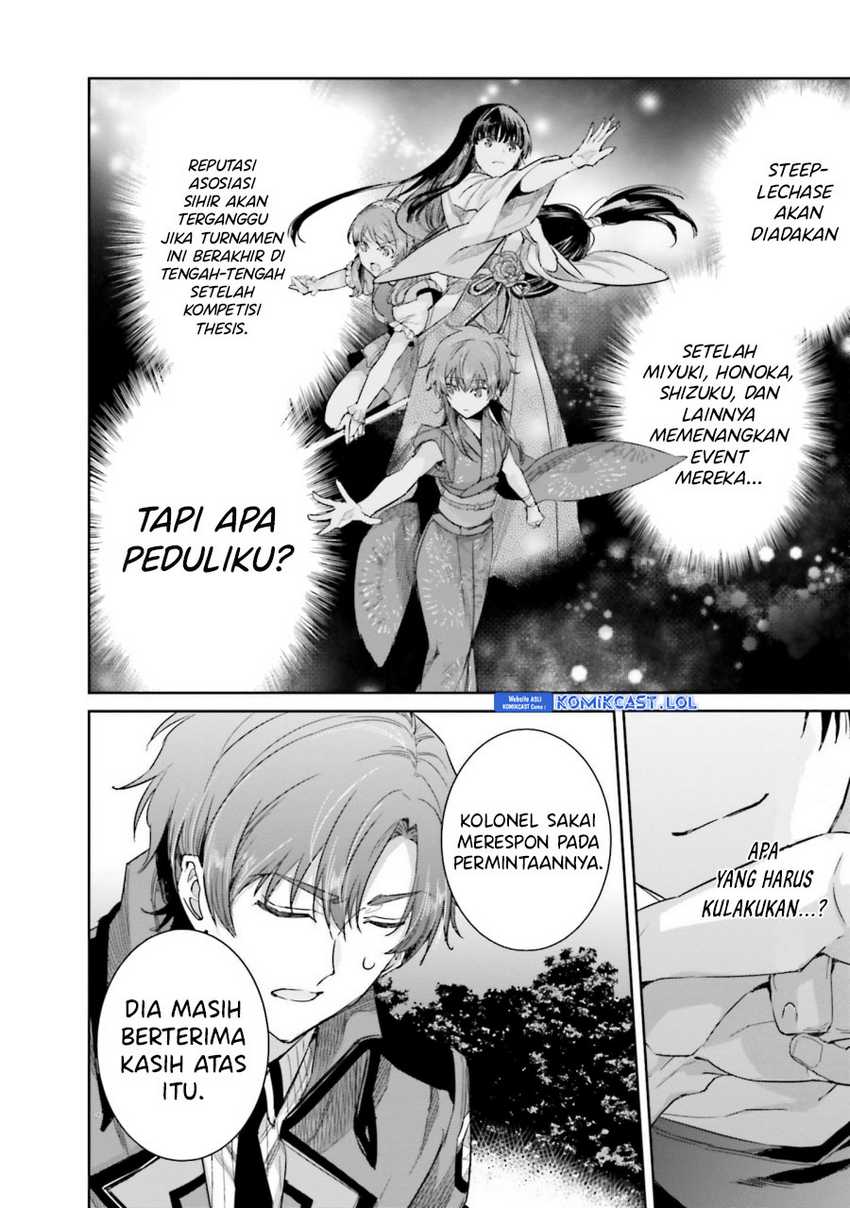Mahouka Koukou no Rettousei: Steeplechase-hen Chapter 13 - halaman 25